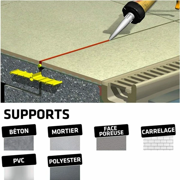 Mastic Silicone Neutre Joints Piscine Sikasil Pool Blanc 300 Ml 2 Mastic Silicone Neutre Joints Piscine Sikasil Pool Blanc 300 Ml – Image 2