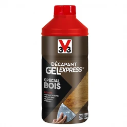 Traitement Du Bois Décapant Gel Express Bois Lasures Vernis Peintures V33 1 L 8 Traitement Du Bois Décapant Gel Express Bois Lasures Vernis Peintures V33 1 L -Chimique Soldes Boutique decapant express bois 1l