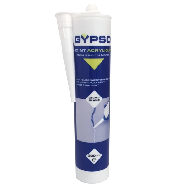 Mastic Acrylique Mastic Joint Acrylique Gypso Pour Intérieur Couleur Blanc 300 ML 2 Mastic Acrylique Mastic Joint Acrylique Gypso Pour Intérieur Couleur Blanc 300 ML – Image 2