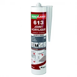 Mastic Acrylique Mastic Joint Acrylique Intérieur Extérieur ParexLanko 613 Blanc 300 Ml -Chimique Soldes Boutique joint acrylique 613 parexla
