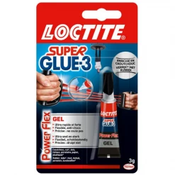 Colle Cyano Colle Super Glue 3 Loctite Power FLex Gel Multi-usages - Flacon De 3 G 8 Colle Cyano Colle Super Glue 3 Loctite Power FLex Gel Multi-usages - Flacon De 3 G -Chimique Soldes Boutique loctite