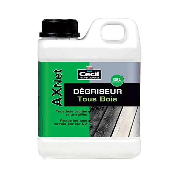 Traitement Du Bois Nettoyant Dégriseur Tous Bois Extérieurs AXNet Cecil Bidon De 5L 2 Traitement Du Bois Nettoyant Dégriseur Tous Bois Extérieurs AXNet Cecil Bidon De 5L – Image 2