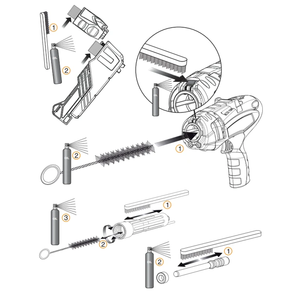 SPIT Paslode Nettoyants Professionnels Vaporisateur D'huile Spit Pour Cloueurs à Poudre P370 Et P560 - 30 ML 2 SPIT Paslode Nettoyants Professionnels Vaporisateur D'huile Spit Pour Cloueurs à Poudre P370 Et P560 - 30 ML – Image 2