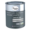 Theodore Peintures Peintures Antirouille Et Spéciales Fer Peinture Glycéro Antirouille Fer Théodore Peintures Noir Mat 0,5L