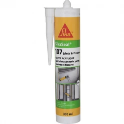 Mastic Acrylique Façade Joints Fissures Sika 107 Blanc 300 Ml 7 Mastic Acrylique Façade Joints Fissures Sika 107 Blanc 300 Ml -Chimique Soldes Boutique sika 107 blanc