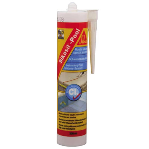 Mastic Silicone Neutre Joints Piscine Sikasil Pool Blanc 300 Ml 4 Mastic Silicone Neutre Joints Piscine Sikasil Pool Blanc 300 Ml – Image 4
