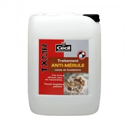 Peinture Vernis Préparation De Support Traitement Fongicide Anti-mérule Caves Fondations TXMR Cecil Pro 20L