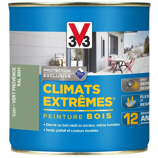 Peinture Exterieure Bois Peinture Extérieure Bois Climats Extrêmes Vert Provence 2 L V33 109582 1 Peinture Exterieure Bois Peinture Extérieure Bois Climats Extrêmes Vert Provence 2 L V33 109582