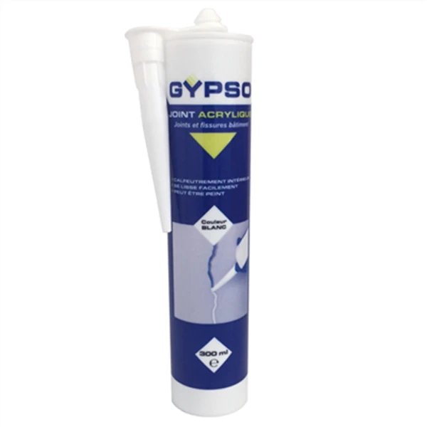 Mastic Acrylique Mastic Joint Acrylique Gypso Pour Intérieur Couleur Blanc 300 ML 4 Mastic Acrylique Mastic Joint Acrylique Gypso Pour Intérieur Couleur Blanc 300 ML – Image 4