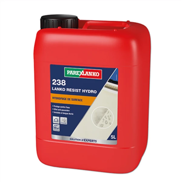 Parexlanko Produit Hydrofuge Et Imperméabilisant Hydrofuge Surface Imperméabilisant Lanko Resist Hydro 238 5L 2 Parexlanko Produit Hydrofuge Et Imperméabilisant Hydrofuge Surface Imperméabilisant Lanko Resist Hydro 238 5L – Image 2