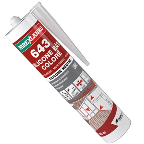 Parexlanko Mastic Silicone Neutre Bâtiment Joints Calfeutrement Blanc 300 Ml 3 Parexlanko Mastic Silicone Neutre Bâtiment Joints Calfeutrement Blanc 300 Ml – Image 3